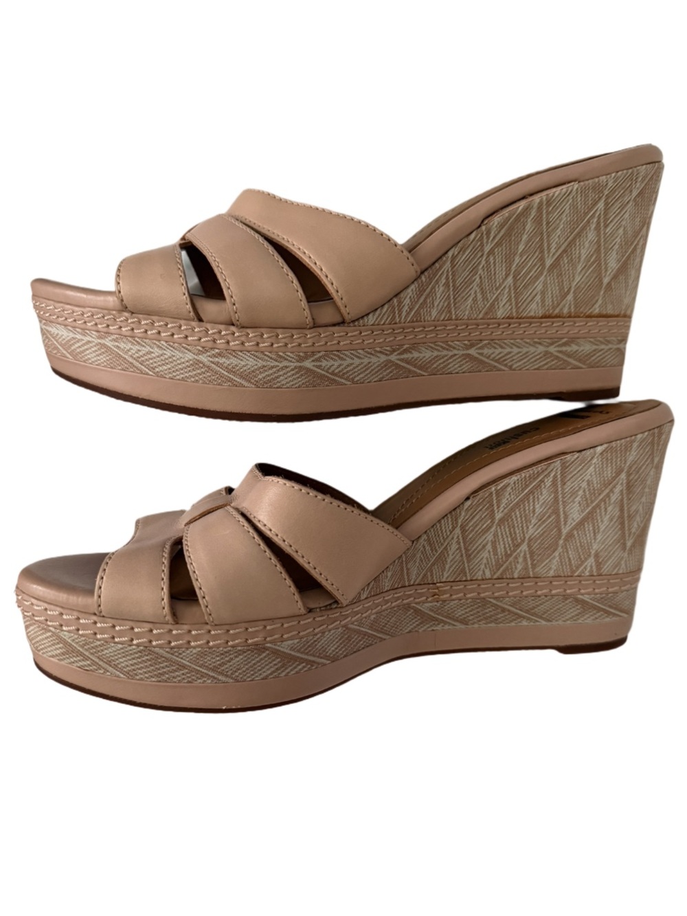 Clark’s Zia Noble Nude Leather Collection Soft Cushion Women’s 9.5 NWT - Picture 3 of 10